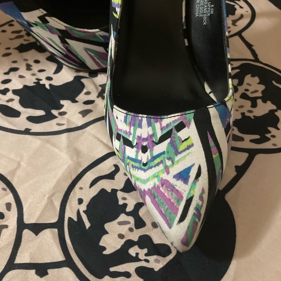 Madden girl size 8.5 m heels multicolored - Picture 2 of 8